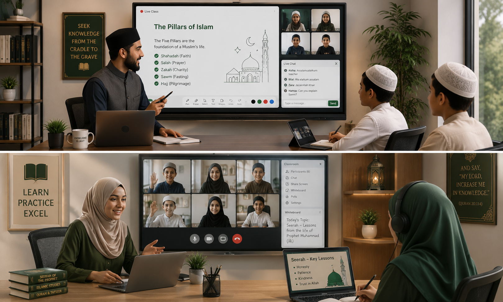 Live Interactive Classrooms